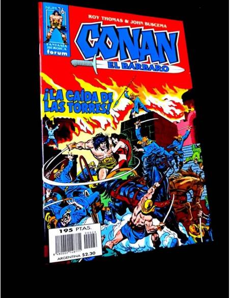 EXCELENTE ESTADO CONAN EL BARBARO 26 FANTASIA HEROICA COMICS FORUM MARVEL