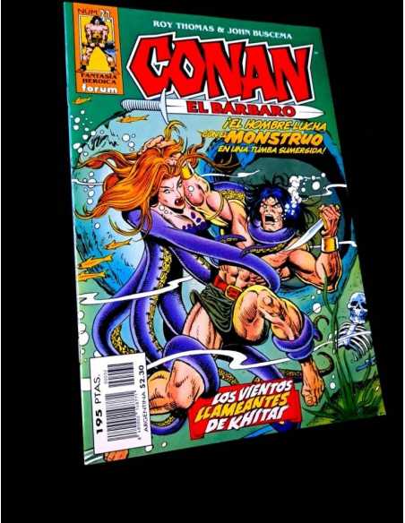 EXCELENTE ESTADO CONAN EL BARBARO 32 FANTASIA HEROICA COMICS FORUM MARVEL