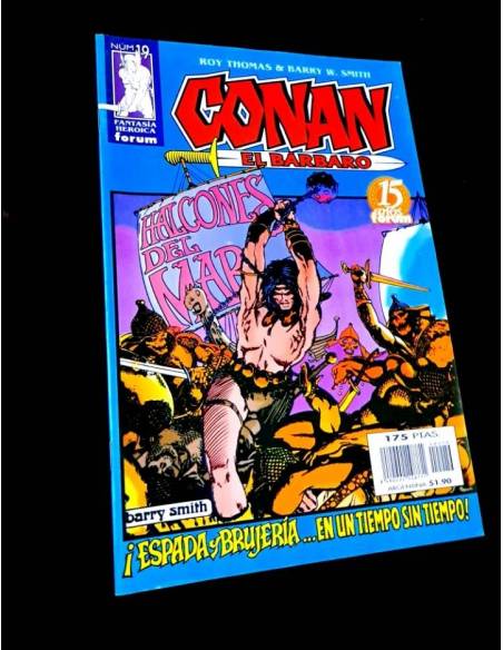 EXCELENTE ESTADO CONAN EL BARBARO 19 FANTASIA HEROICA COMICS FORUM MARVEL