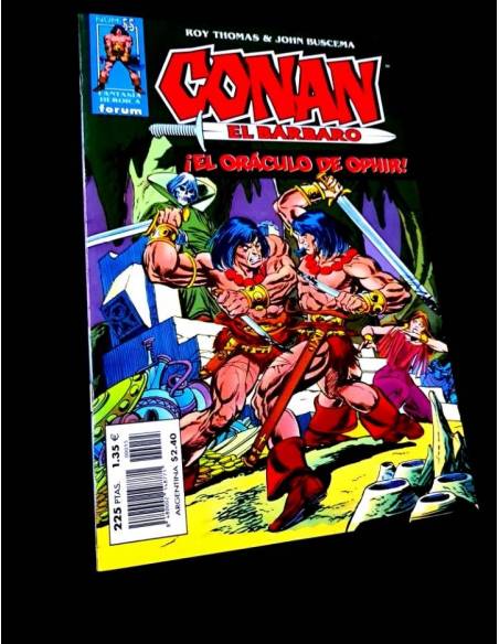 EXCELENTE ESTADO CONAN EL BARBARO 55 FANTASIA HEROICA COMICS FORUM MARVEL
