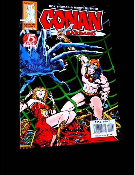 DE KIOSCO CONAN EL BARBARO 4 FANTASIA HEROICA COMICS FORUM MARVEL