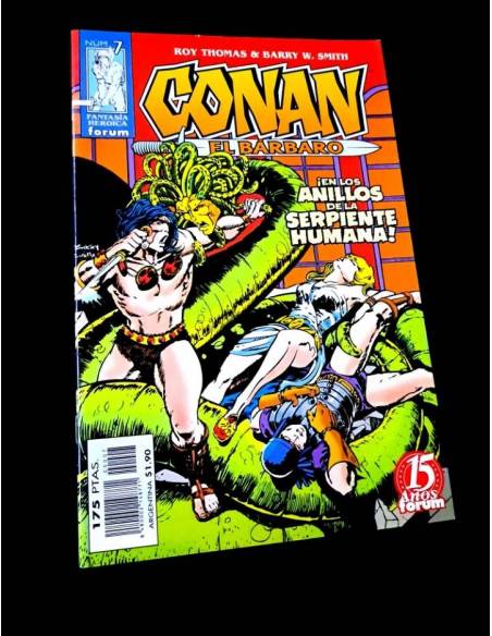 DE KIOSCO CONAN EL BARBARO 7 FANTASIA HEROICA COMICS FORUM MARVEL