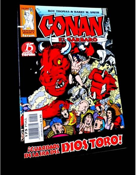 DE KIOSCO CONAN EL BARBARO 10 FANTASIA HEROICA COMICS FORUM MARVEL