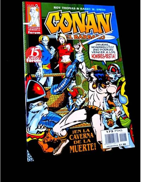 DE KIOSCO CONAN EL BARBARO 2 FANTASIA HEROICA COMICS FORUM MARVEL