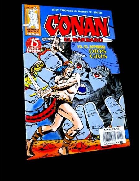 DE KIOSCO CONAN EL BARBARO 3 FANTASIA HEROICA COMICS FORUM MARVEL