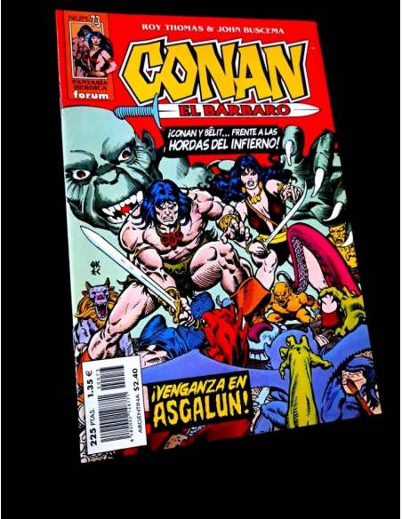 DE KIOSCO CONAN EL BARBARO 73 FANTASIA HEROICA COMICS FORUM MARVEL