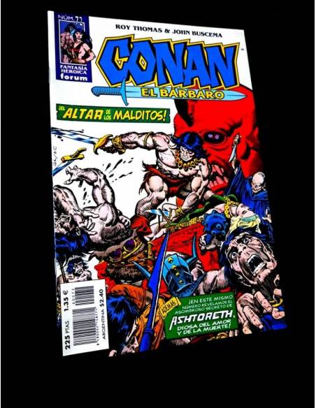DE KIOSCO CONAN EL BARBARO 72 FANTASIA HEROICA COMICS FORUM MARVEL