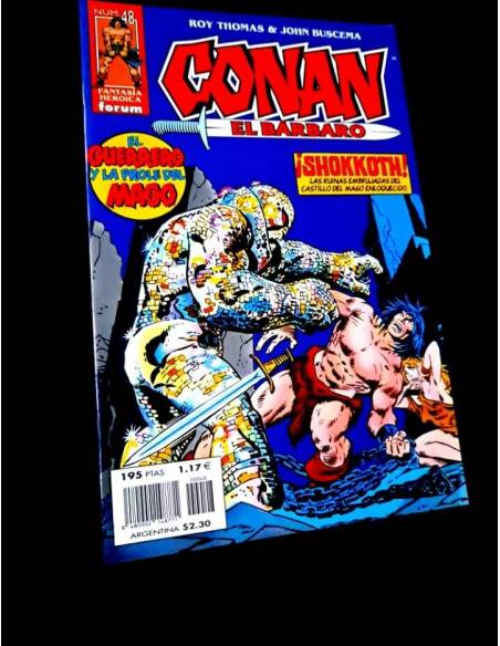 DE KIOSCO CONAN EL BARBARO 48 FANTASIA HEROICA COMICS FORUM MARVEL
