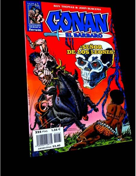 DE KIOSCO CONAN EL BARBARO 63 FANTASIA HEROICA COMICS FORUM MARVEL