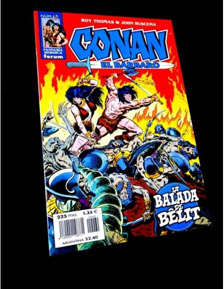 DE KIOSCO CONAN EL BARBARO 60 FANTASIA HEROICA COMICS FORUM MARVEL