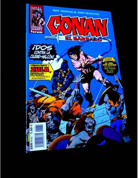 EXCELENTE ESTADO CONAN EL BARBARO 84 FANTASTICA HEROICA COMICS FORUM MARVEL