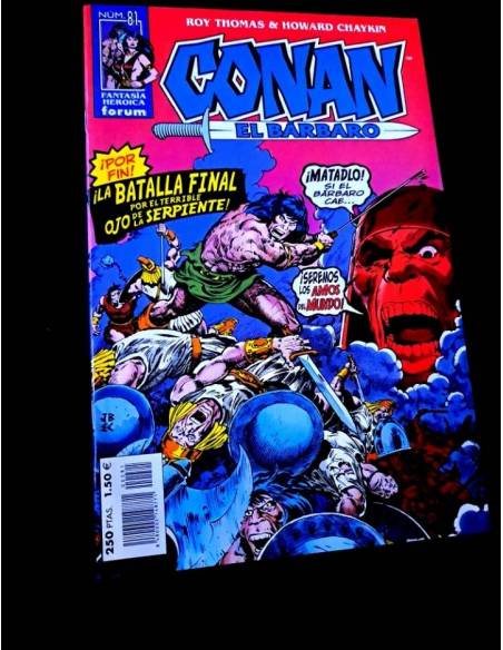 DE KIOSCO CONAN EL BARBARO 81 FANTASTICA HEROICA COMICS FORUM MARVEL