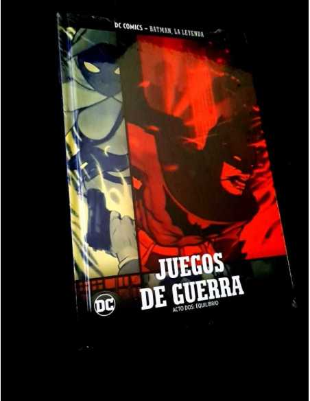PRECINTADO BATMAN LA LEYENDA VOLUMEN 15 JUEGOS DE GUERRA ACTO EQUILIBRIO DOS COMICS DC ECC