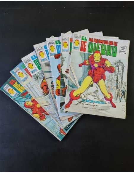 MUY BUEN ESTADO SUELTOS PREGUNTAR COLECCION COMPLETA EL HOMBRE DE HIERRO COMICS VERTICE VOL II