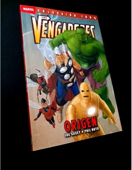 DE KIOSCO LOS VENGADORES ORIGEN COLECCION 100 % COMICS PANINI TOMO - JOE CASEY