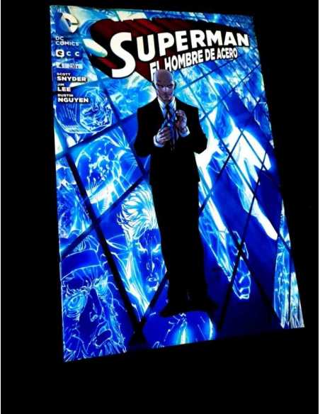 CASI EXCELENTE ESTADL SUPERMAN EL HOMBRE DE ACERO 3 COMICS ZINCO DC