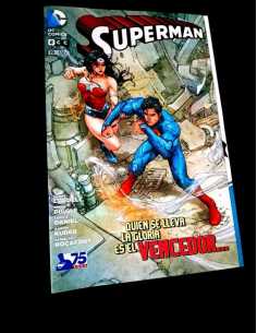CASI EXCELENTE ESTADO SUPERMAN 10 COMICS ZINCO DC
