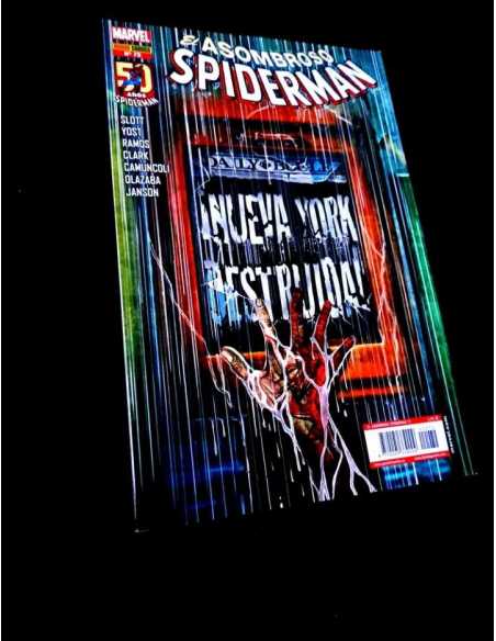 CASI EXCELENTE ESTADO ASOMBROSO SPIDERMAN 72 COMICS PANINI MARVEL TOMO