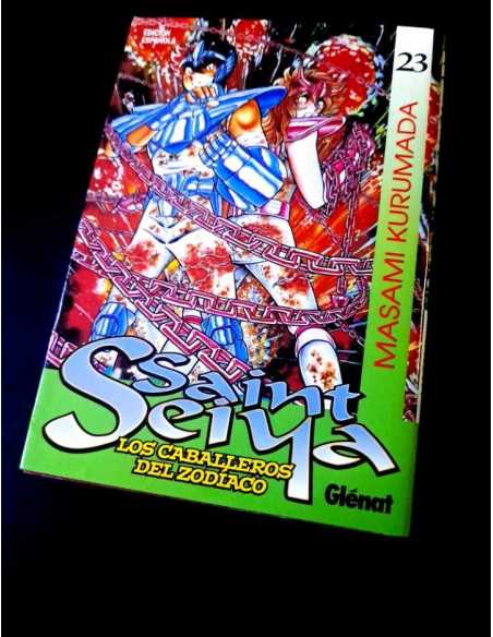 EXCELENTE ESTADO SAINT SEIYA 23 LOS CABALLEROS DEL ZODIACO MANGA COMICS GLENAT