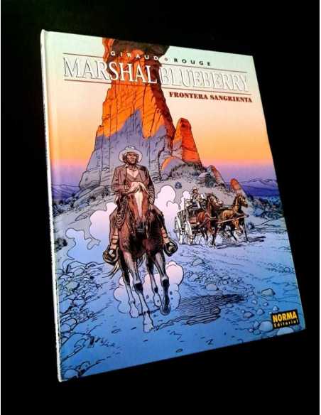 EXCELENTE ESTADO MARSHAL BLUEBERRY FRONTERA SANGRIENTA NORMA EDITORIAL CHARLIER - GIRAUD