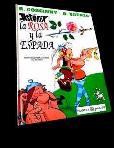 EXCELENTE ESTADO ASTERIX LA ROSA Y LA ESPADA PLANETA