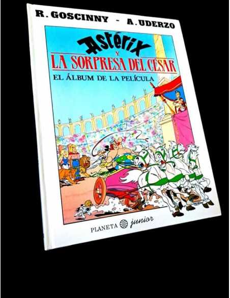 EXCELENTE ESTADO ASTERIX Y LA SORPRESA DEL CESAR PLANETA TAPA DURA