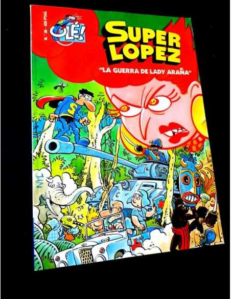 CASI EXCELENTE ESTADO 1° PRIMERA EDICION SUPER LOPEZ 35 COMICS EDICIONES B