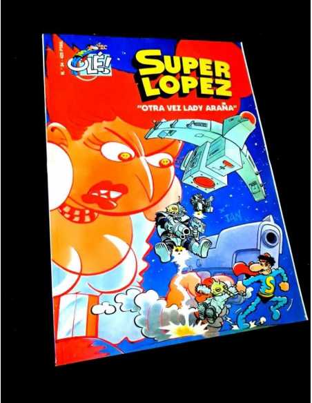CASI EXCELENTE ESTADO 1° PRIMERA EDICION SUPER LOPEZ 34 COMICS EDICIONES B