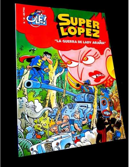 CASI EXCELENTE ESTADO 1° PRIMERA EDICION SUPER LOPEZ 35 COMICS EDICIONES B