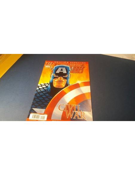LOS NUEVOS VENGADORES CIVIL WAR 19 EXCELENTE ESTADO PANINI