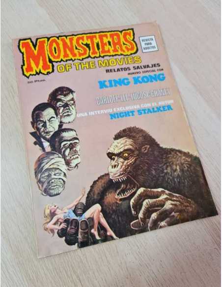 EXCELENTE ESTADO RELATOS SALVAJES 1 MONSTER OF DE MOVIES COMICS VERTICE