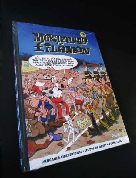 DE KIOSCO MORTADELO Y FILEMON 24 EDICION COLECCIONISTA SALVAT TOMO PRECINTADO