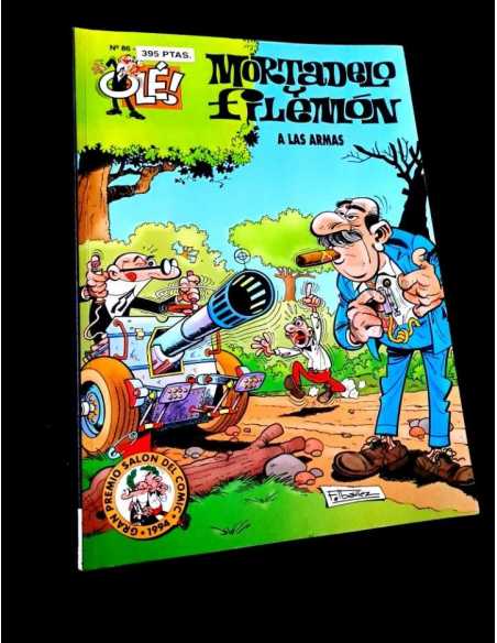 MUY BUEN ESTADO 1° PRIMERA EDICION MORTADELO Y FILEMON 86 TEBEOS EDICIONES B