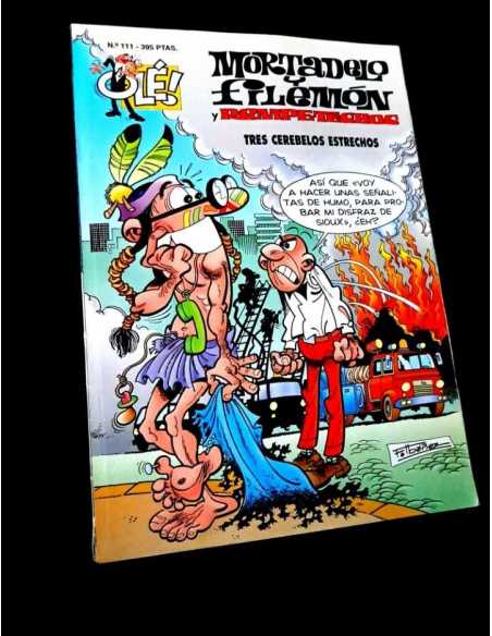 MUY BUEN ESTADO 1° PRIMERA EDICION MORTADELO Y FILEMON 111 TEBEOS EDICIONES B