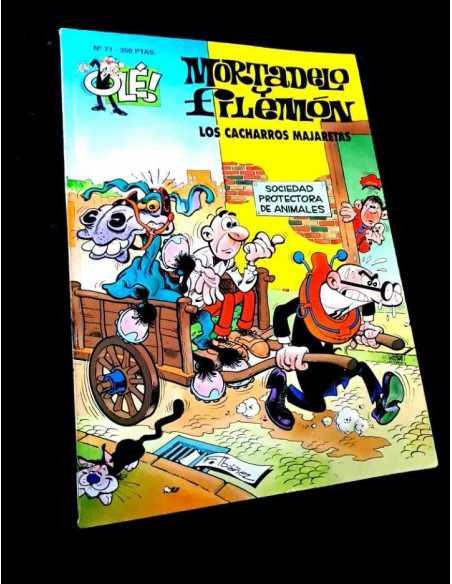 MUY BUEN ESTADO 1° PRIMERA EDICION MORTADELO Y FILEMON 71 TEBEOS EDICIONES B