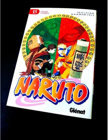DE KIOSCO NARUTO 15 MASASHI KISHIMOTO COMICS MANGA GLENAT