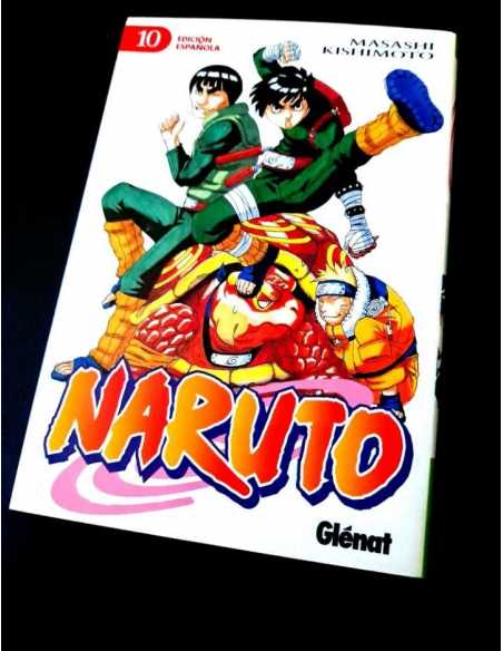 DE KIOSCO NARUTO 10 MASASHI KISHIMOTO COMICS MANGA GLENAT