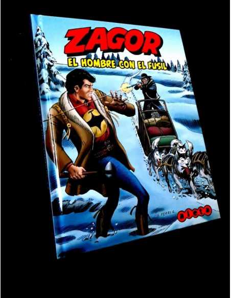 DE KIOSCO ZAGOR EL HOMBRE CON EL FUSIL TOMO TAPA DURA COMICS ALETA