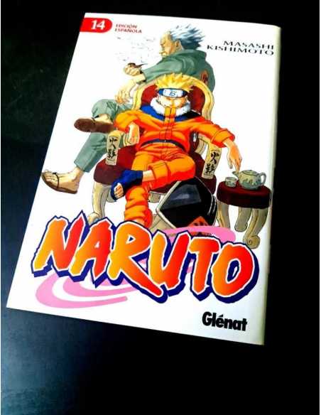 DE KIOSCO NARUTO 14 COMICS MANGA GLENAT MASASHI KISHIMOTO