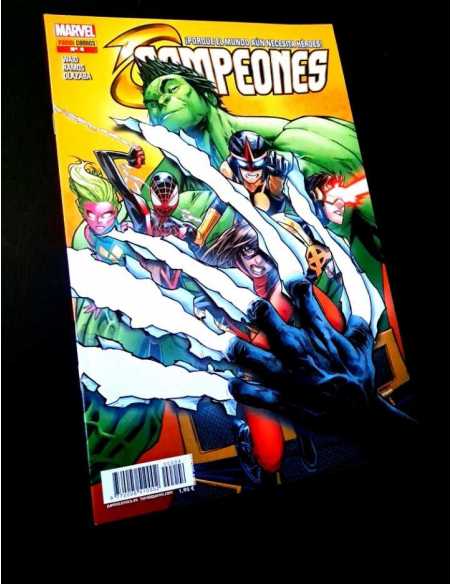 EXCELENTE ESTADO CAMPEONES 4 COMICS PANINI MARVEL