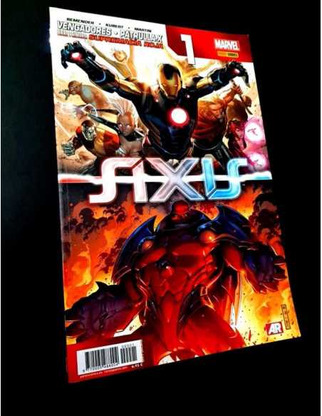 EXCELENTE ESTADO LOS VENGADORES - PATRULLA X AXIS 1 COMICS PANINI MARVEL