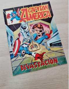 MUY BUEN ESTADO CAPITAN AMERICA 7 LINEA SURCO MUNDI...