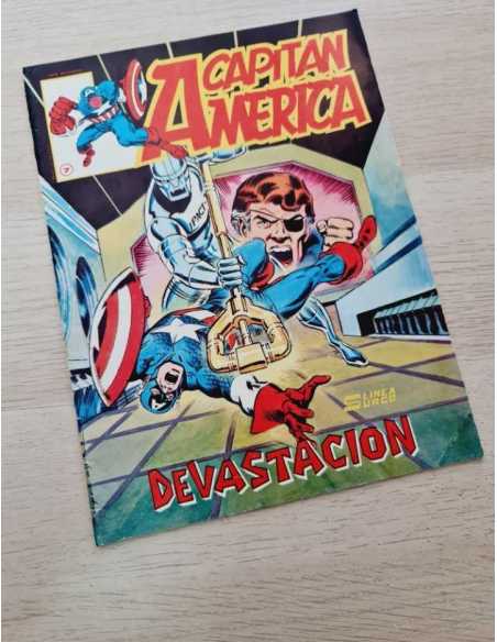 MUY BUEN ESTADO CAPITAN AMERICA 7 LINEA SURCO MUNDI COMICS VERTICE