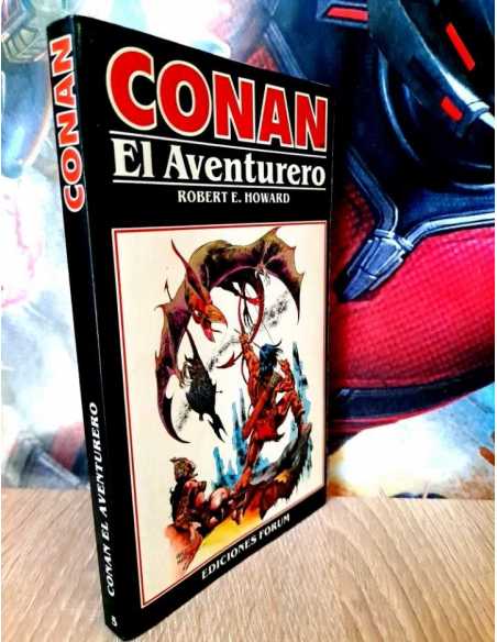 EXCELENTE ESTADO CONAN 5 NOVELAS COMICS FORUM MARVEL