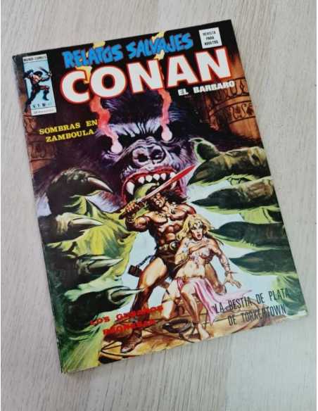 EXCELENTE ESTADO RELATOS SALVAJES 77 CONAN MUNDI COMICS VERTICE