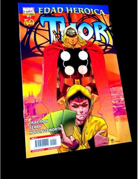 DE KIOSCO THOR 3 LA EDAD HEROICA COMICS PANINI MARVEL