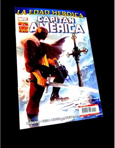 DE KIOSCO CAPITAN AMERICA 3 VOL 8 LA EDAD HEROICA COMICS PANINI MARVEL