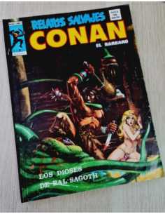 CASI EXCELENTE ESTADO RELATOS SALVAJES 40 CONAN MUNDI...