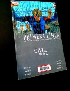 MUY BUEN ESTADO CIVIL WAR PRIMERA LINEA 2 COMICS MARVEL...