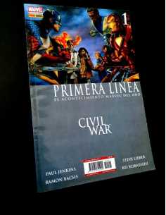 MUY BUEN ESTADO CIVIL WAR PRIMERA LINEA 1 COMICS MARVEL...